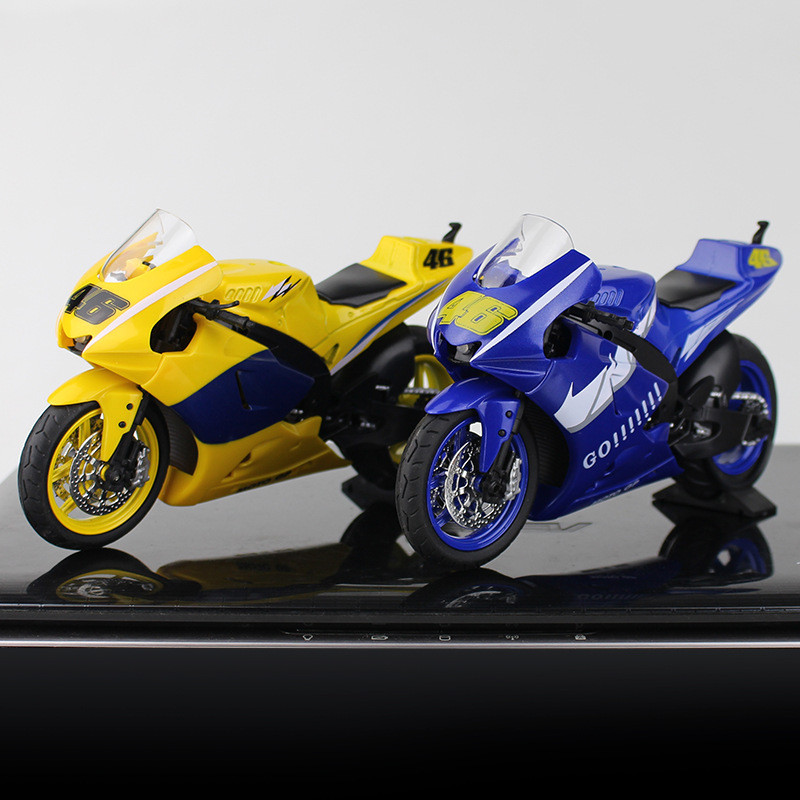 Модель перегонового мотоцикла Yamaha GP, світло/звук