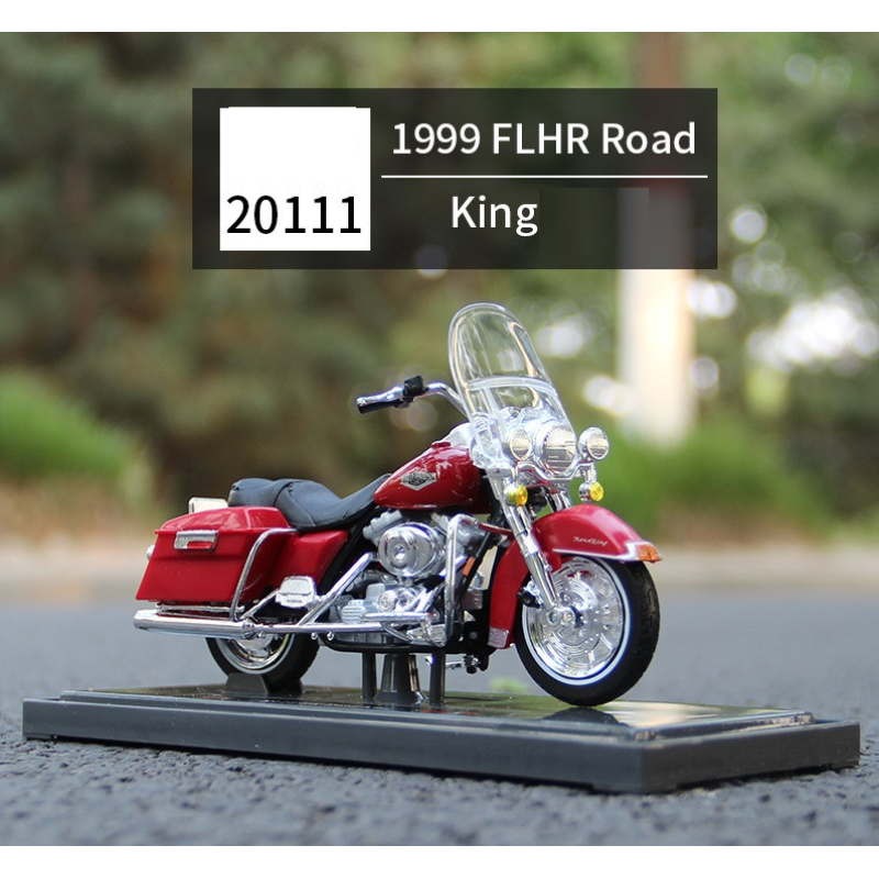 Модель мотоцикла Harley-Davidson FLHR Road King 1999. масштаб 1:18
