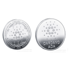 Криптова пам“ятна монета CARDANO або ADA, сильвер
