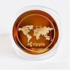Монета Ripple XRP Криптовалютна пам“ятна монета гол