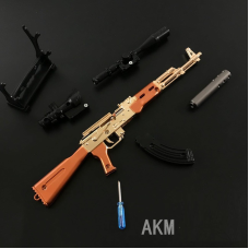 Модель Брелок для ключів автоматик “АКМ“ 30 см голд