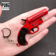 Брелок модель Сигнальний Пістолет Signal pistol PUBG (5 см) метал