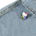 Брошка значок пін кошеняповар Хеллоу Кітті Hello Kitty метал емаль Hello Kitty, мультяшна брошка піни