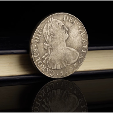 Сувенір монета 8 реалів 1807 рік Мексикаangen 4