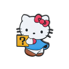 Брошка значок пін кошеняповар Хеллоу Кітті Hello Kitty метал емаль Hello Kitty, мультяшна брошка піни