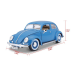 Модель автомобіля Bburago 1:18 Volkswagen Beetle 1955 року синій Жук