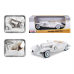 Модель ретро автомобіля Mercedes-Benz 500K 1936 1:18 Білий і сірий