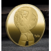 Сувенір монета Lucky Lady Coin сексуальної леді голд, монета богині Сонця та Місяця
