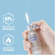 Запальничка газова Vodka Absolut, у формі пляшки горілки Абсолют