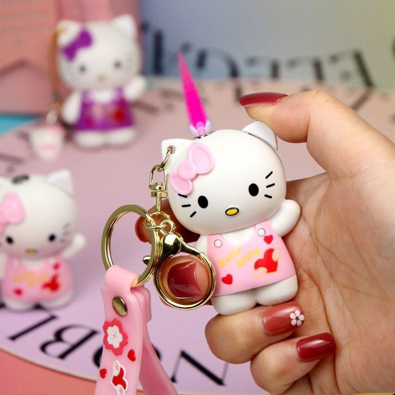 Колекційна газова запальничка Фігурка Hello Kitty, брелок-запальничка Хелоу Кітті
