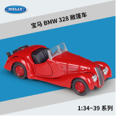 Модель BMW 328 1936 року — Welly 1/36