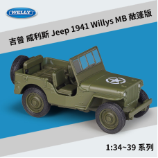 Модель автомобіля Jeep Willys MB 1941 року в масштабі 1:36