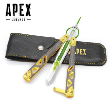 Брелок модель ніж метелик 21 см (з чохлом), касплів із гри APEX Legends Games Octane Butterfly Knife