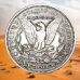 Сувенір монета долар СШАang 1888г “Анубіс і боги егіпту“. Hobo Coin American Morgan