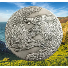 Монета сувенірний долар США Hobo Coin Банк «Вовки Олива». Coin American Morgan