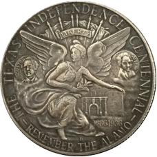 Сувенір монета 50 цент Срібна півдолара США “Сторіччя Техасу“ 1936, Half dollars