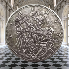 Сувенір монета долар СШАang “Час прийшов“ 1936 р. In ood we trast. Hobo Coin American Morgan