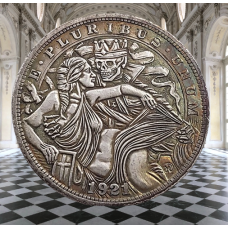 Сувенір монета долар США Банк 1921г “Будь своєю королевою“. Hobo Coin American Morgan Forever Yours