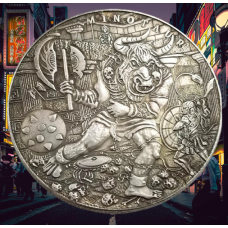 Сувенір монета долар СШАang “Мінотавр і лицар“. Hobo Coin American Morgan