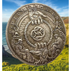 Сувенір монета долар СШАang “Глаз фатими“. Hobo Coin American Morgan