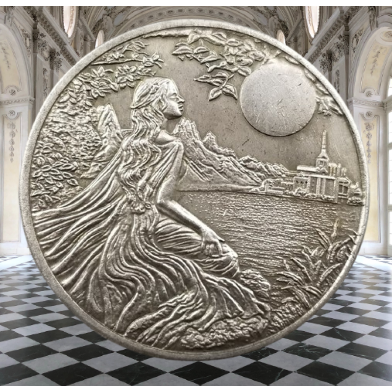 Сувенір монета долар США “Повний місяць“. Hobo Coin American Morgan