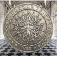 Сувенір монета долар США  1893р “Дерево життя“. Hobo Coin American Morgan