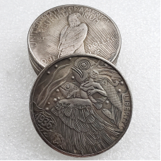 Сувенір монета долар США Банк 1936 р. “Жінка риба“. Hobo Coin American Morgan