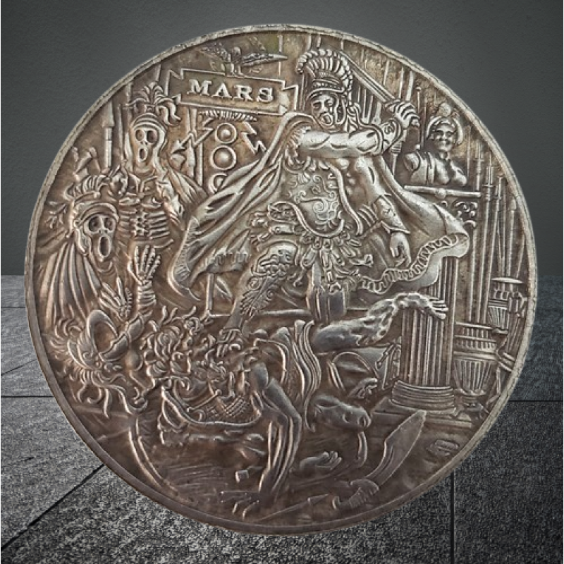 Сувенір монета долар СШАang “Гречний Бог Війни“. Hobo Coin American Morgan