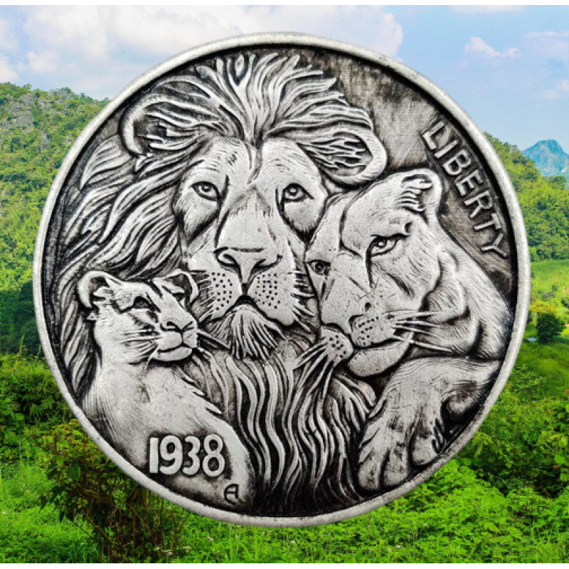 Сувенір монета долар СШАang 1903 г “Люви“. Hobo Coin American Morgan
