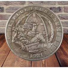 Сувенір монета долар США Банк 1921г “полеглий лицар“. Hobo Coin American Morgan