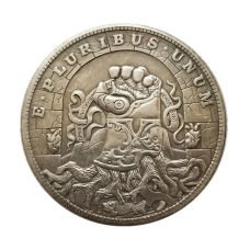 Сувенір монета долар СШАang “Сила в коренях“. Hobo Coin American Morgan