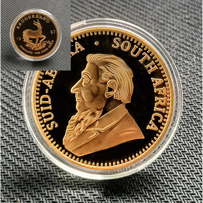 Сувенір монета ПАР 1967г. Південна Африка Крюгерранд (Krugerrand) 1/10 унції