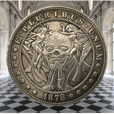 Сувенір монета долар США 1878р “Помолися“. Hobo Coin American Morgan