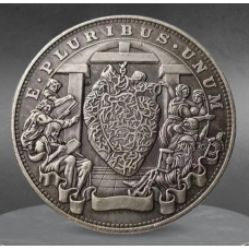Сувенір монета долар США Банк “Серце“. Hobo Coin American Morgan