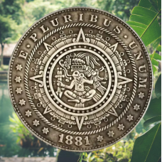Сувенір монета долар СШАang 1881г “Майже, як у Мая“. Hobo Coin American Morgan