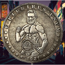 Сувенір монета долар США 1921 р. “Конор Макгрегор UFC“. Hobo Coin American Morgan
