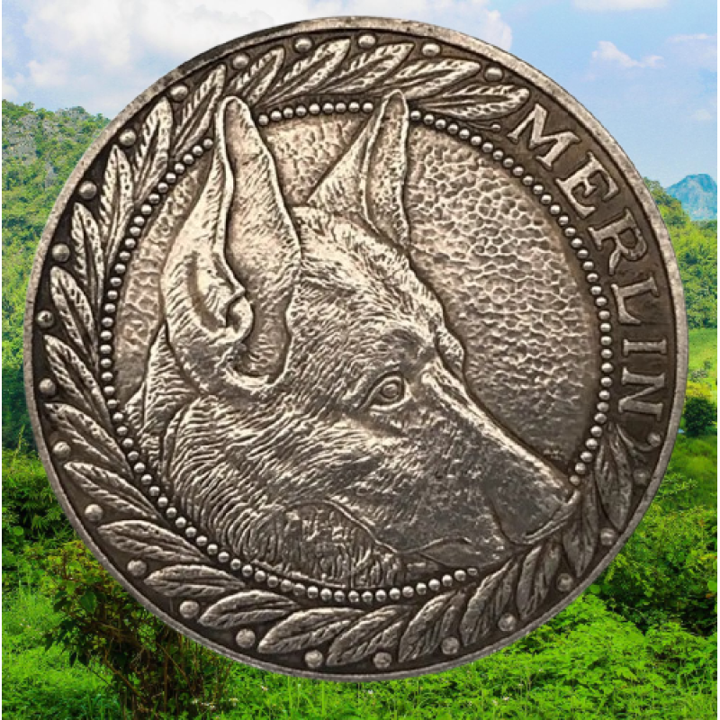 Сувенір монета долар США Банк “Собака“. Hobo Coin American Morgan