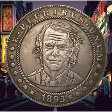 Сувенір монета долар СШАang 1893г “Джокер“. Hobo Coin American Morgan
