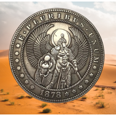 Сувенір монета долар США 1878 р. Фермаха “Егіпетський бог Гор“. Hobo Coin American Morgan