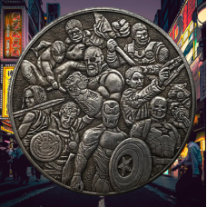 Сувенір монета долар США Банк “Супер герої“. Hobo Coin American Morgan
