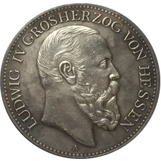 Сувенір монета 5 марок 1888 року Пруссії, Вірджинія III