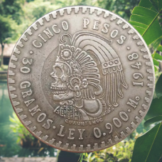 Сувенір монета долар США Банк 1948 р. “Череп вождя Ацтеків“. Hobo Coin American Morgan