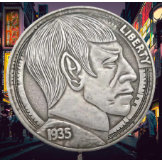 Сувенір монета долар США Банк 1935 р. “Ельфійськийсад“. Hobo Coin American Morgan