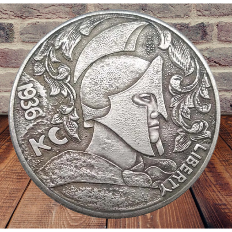 Сувенір монета долар США Банк 1936г “Римлянин“. Hobo Coin American Morgan