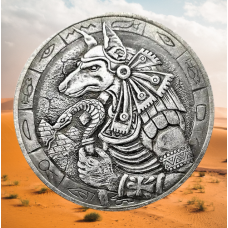Сувенір монета долар СШАang “Анубіс і змія“. Hobo Coin American Morgan