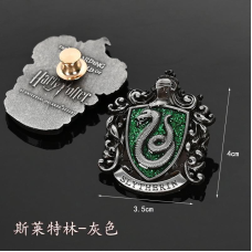 Пін, значок «Гаррі Поттер» Слизерин Slytherin з Гаррі Поттера Harry Potter