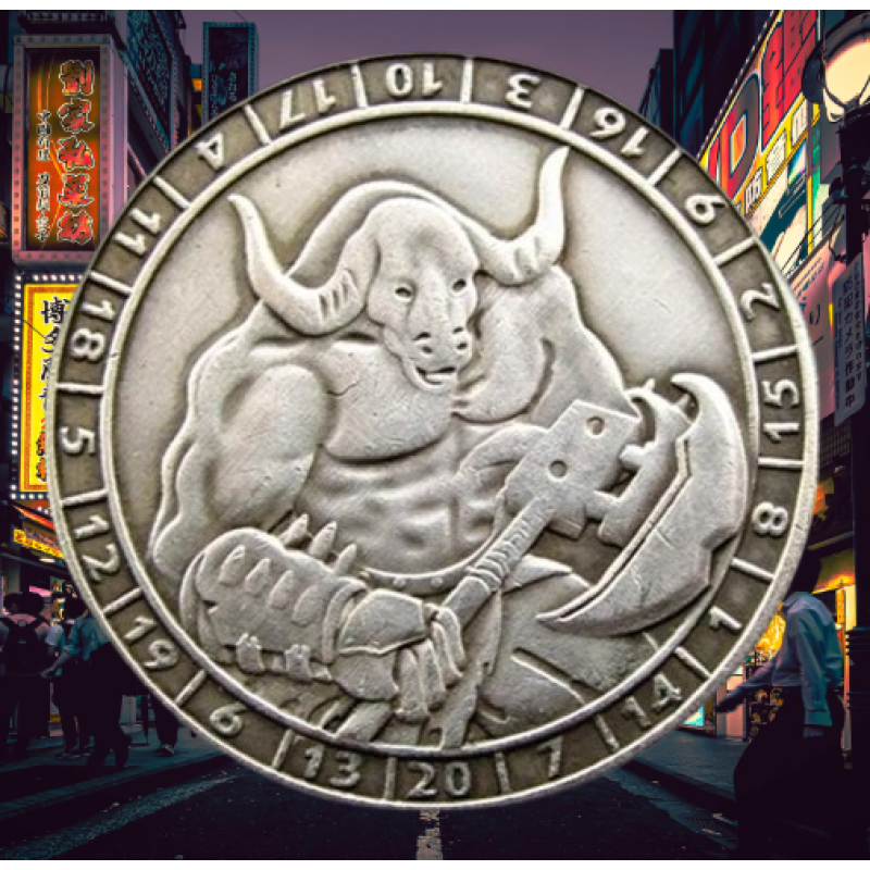 Сувенір монета 1 долар США Банк “Мінотавр“. Hobo Coin American
