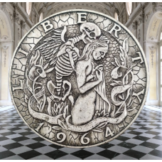 Сувенір монета 50 міліграм 1964 г (Моя на завжди) Hobo Coin American Morgan