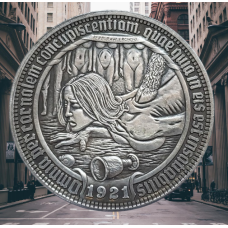 Сувенір монета долар США 1921г “Красавиці кентавра“. Hobo Coin American Morgan