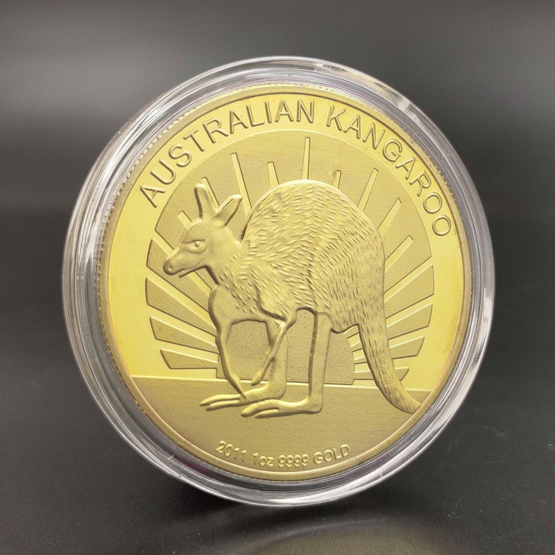 Сувенір монета 100 доларів  2011 г, “Кенгару“ (Австралія)
